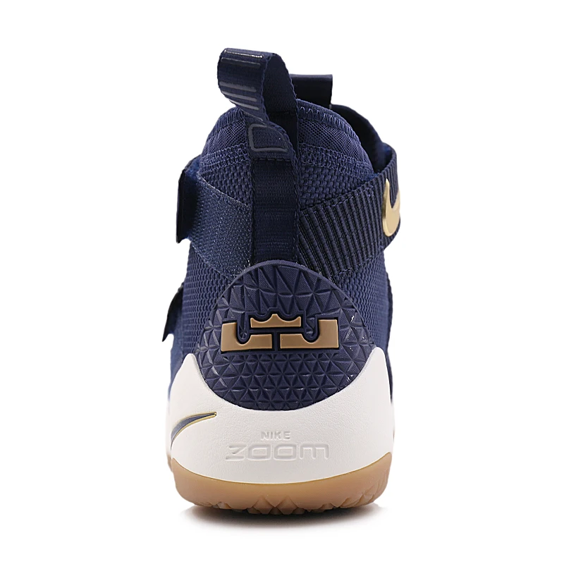 И аутентичный с LEBRON SOLDIER 11 Для мужчин Баскетбольная обувь со средним вырезом Спорт на открытом воздухе кроссовки Новое поступление 897647-005