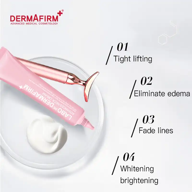 韓国 Dermafirm 高度な抗シワ抗老化マルチペプチド首リフティング引き締めネッククリーム 40 グラム 顔用セルフタナー ブロンザー Aliexpress