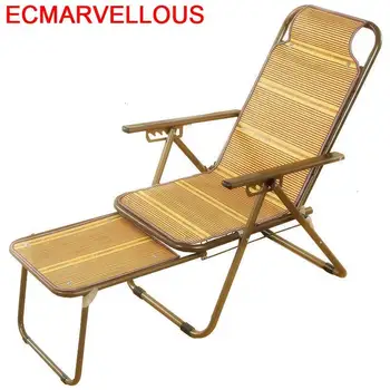Sillón reclinable, silla perezosa, sillón Plegable, Sillones de Cama modernos Para Sala, Cama Plegable, grifo Plegable, salón, diván de Bambú