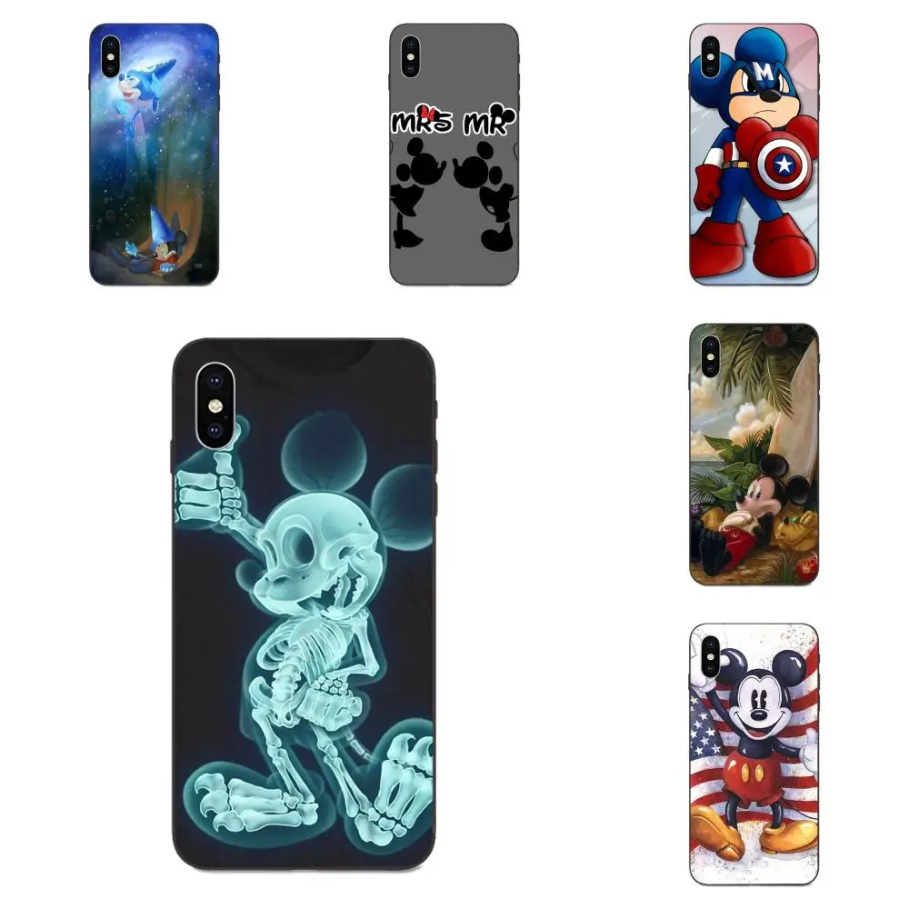 

For Galaxy A8 A9 Star Note 4 8 9 10 S3 S4 S5 S6 S7 S8 S9 S10 Edge Lite Plus Pro G313 TPU Mobile Sweet Minnie Mickey Mouse