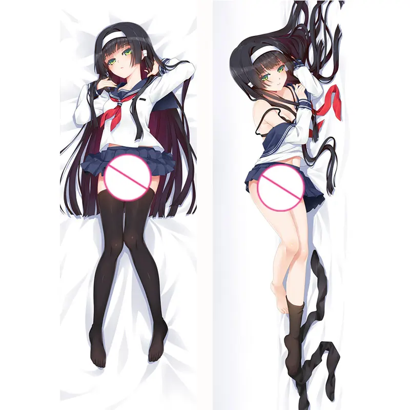 Двусторонняя и печатная экшн фигурка наволочка с аниме постельное белье длинная