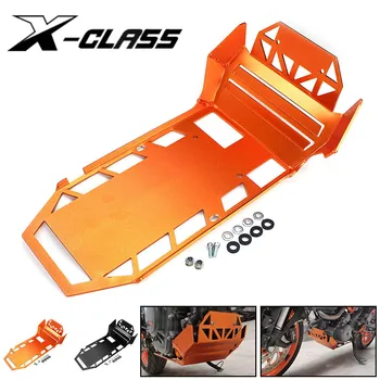 

Motorcycle Engine Guard Engine Cover Chassic Protector Orange Black CNC Aluminum Accessories for KTM DUKE 250 390 2017 2018 2019