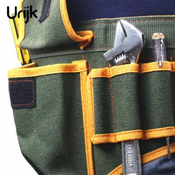 

Urijk Hardware Tools Storage Bag Pockets Electrical Tool Bags Construction Packs Thicker Multifunction Canvas Bag Wear-resistant
