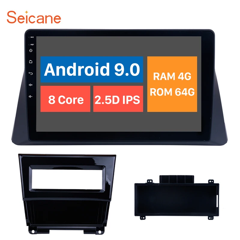 Seicane 8-ядерный Android 9,0 Автомобильный Gps мультимедийный видео радио плеер для 2008 2009 2010-2013 Honda Accord 8 Поддержка DVR TPMS OBD2