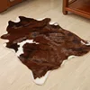 2020 new zebra Cow Leopard Tiger printed Rug  Cowhide faux skin leather NonSlip Antiskid Mat  Animal printed Carpet 3