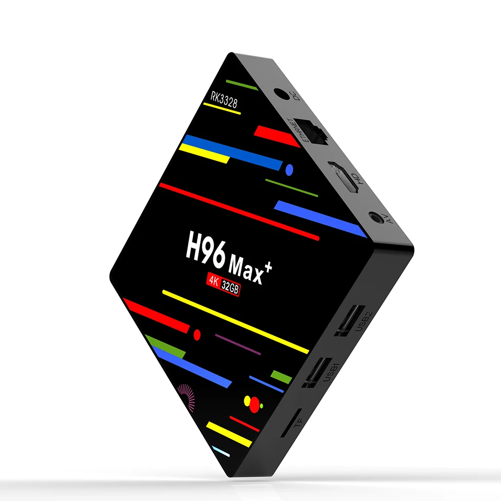 H96 MAX Plus Smart tv Box Android 8,1 Rockchip RK3328 4gb 64gb ip tv Smart Box Wifi USB3.0 H.265 4k GooglePlay телеприставка