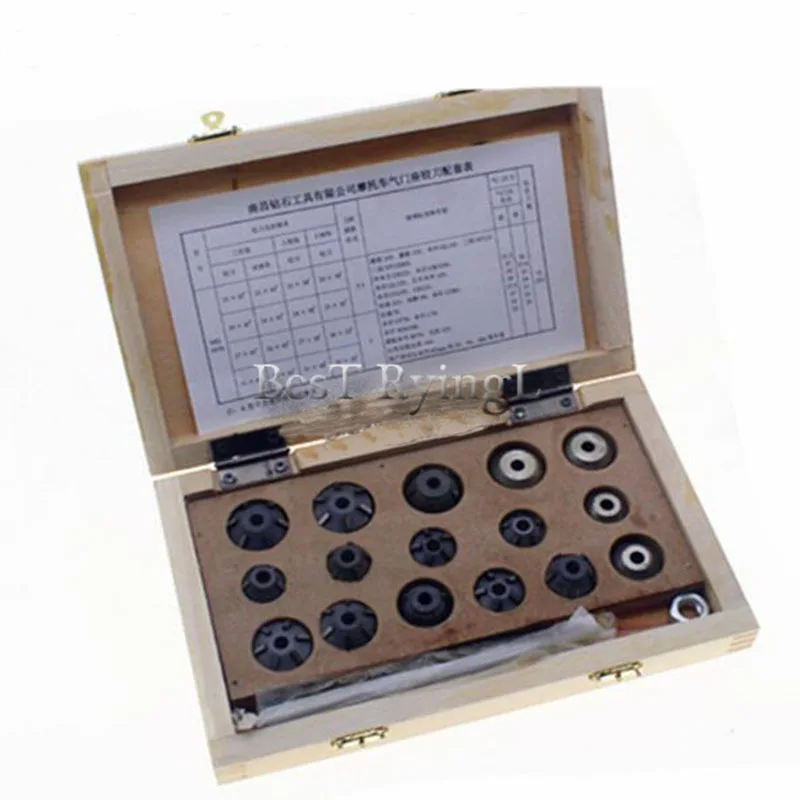 

Motorcycle Valve Repair Valve Seat Reamer 50cc-125cc Displacement Valve Seat Cutters Kit