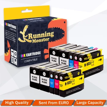 

10x 932XL 933XL 932 933 Ink Cartridge compatible for hp Officejet 6100 6600 6700 7110 7610 7612 printer