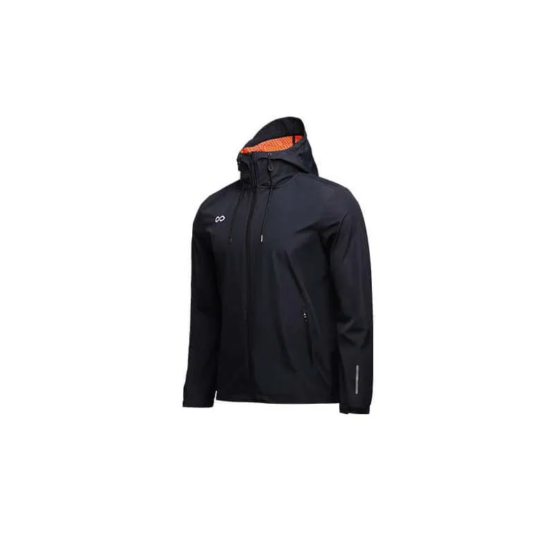 Xiaomi Mijia CIKERS мужская непромокаемая спортивная куртка защита от ветра, от дождя Повседневная приталенная повседневная спортивная куртка с капюшоном - Цвет: Black  XXL