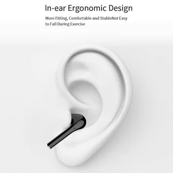 

Bluetooth Headsets Earbud Touch Control Black Wireless bluetooth headset