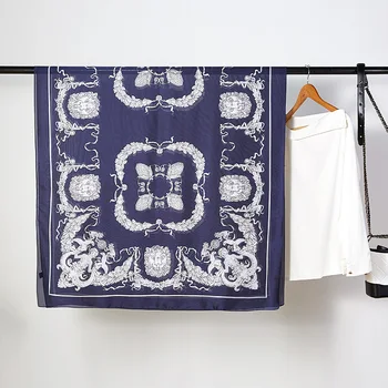 

180*90cm TOP Silk Cashew nut luxurious Scarves Women Foulard Square Hijab Scarf Ladies Shawl wrap muffler pareo female hijab