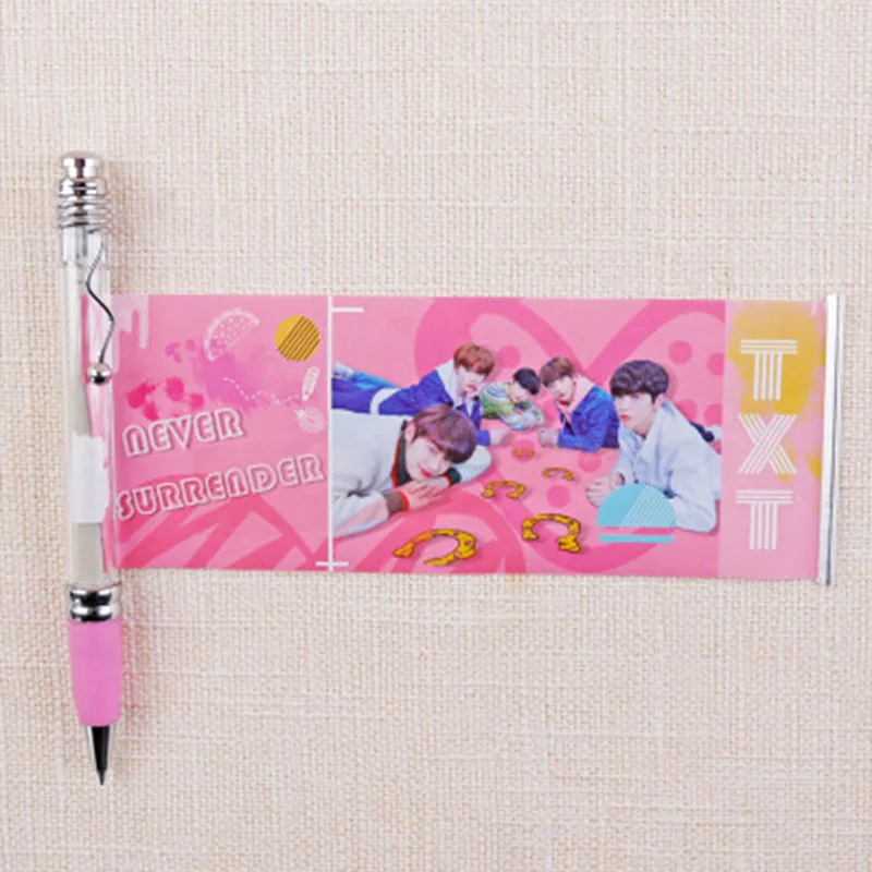 Got7 BlackPink TXT EXO баннер на руку шариковые ручки школьные принадлежности убей эту любовь мечта Chapter канцелярские принадлежности LXX229