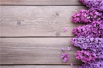 

SHENGYONGBAO Art Fabric Custom Photography Backdrops Props Flower and Wood planks theme Photo Studio Background 20027-3356