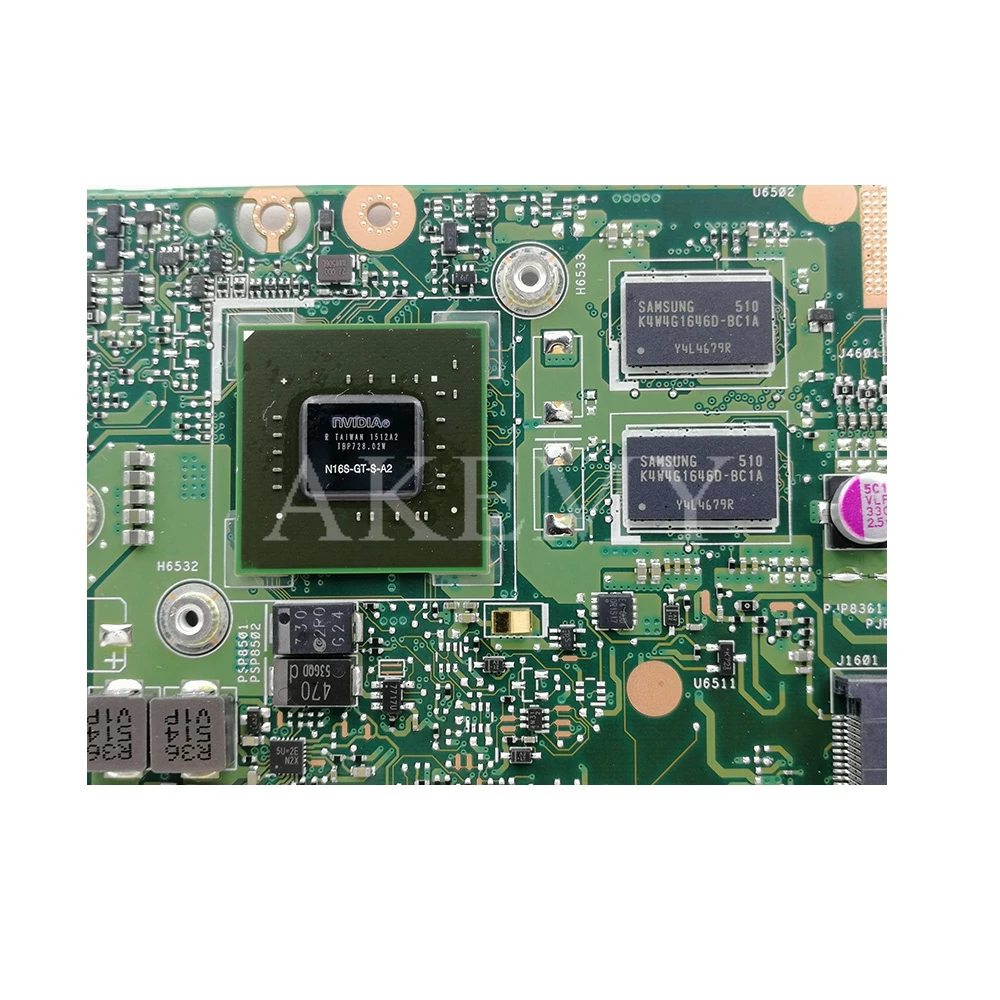 AKEMY K401LB материнская плата для ноутбука ASUS K401L K401LB K401LN материнская плата ТЕСТ ОК GT940M I7-5500U 4 Гб ОЗУ