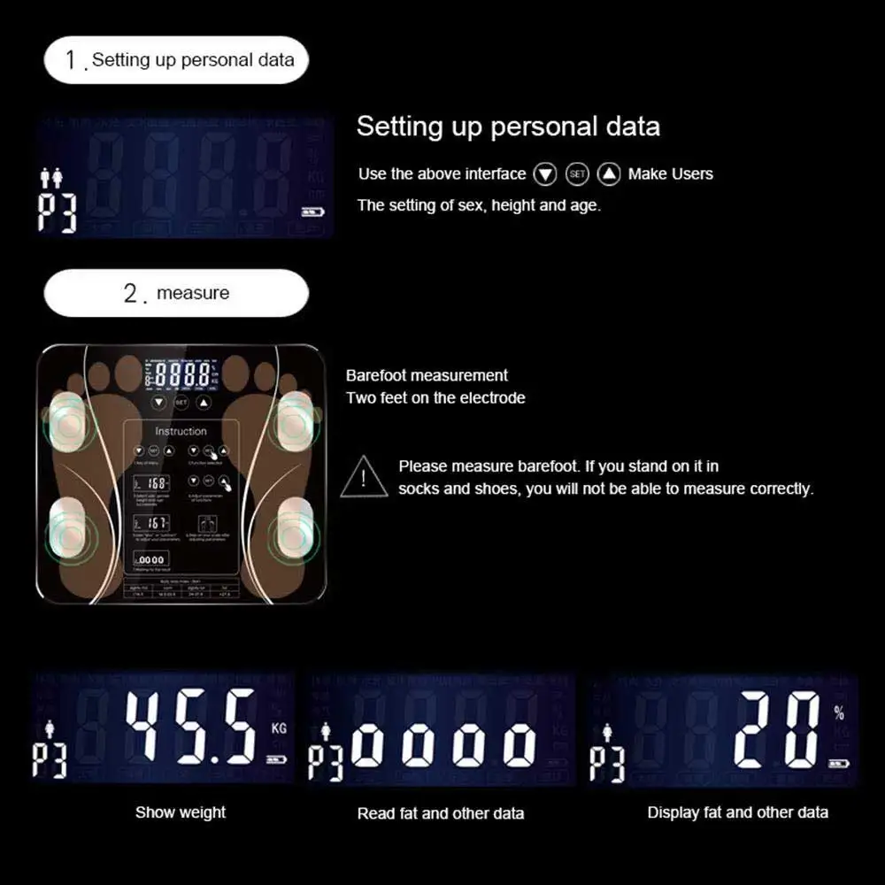 5-180 кг весы для тела, электронные весы для жиров, напольные цифровые весы, масса воды, здоровье, точные умные весы