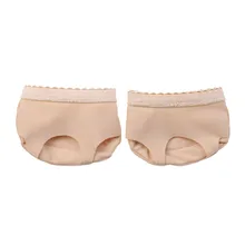 Балетные танцевальные ноги стринги пальчиковые подушечки передние подушки 3 отверстия эластичная ткань