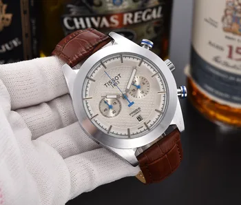 

Tissot- Luxury Brand quartz women Watches Quartz Watch Stainless Steel Strap wristwatch classic business dress men watch 3125