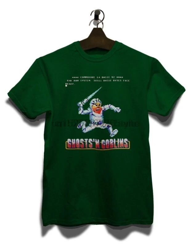 

Ghosts N Goblins T-Shirt 8 Bit Arcade Commodore 80er C64 Amiga Oldschool Retro