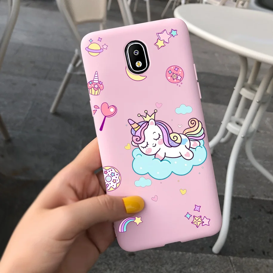 arm pouch for phone Phone Case For Samsung Galaxy J3 2017 Cases Soft Silicone Flower Cat Pets Paint Back Cover For Samsung J3 Pro J330  J32017 Coque best iphone wallet case