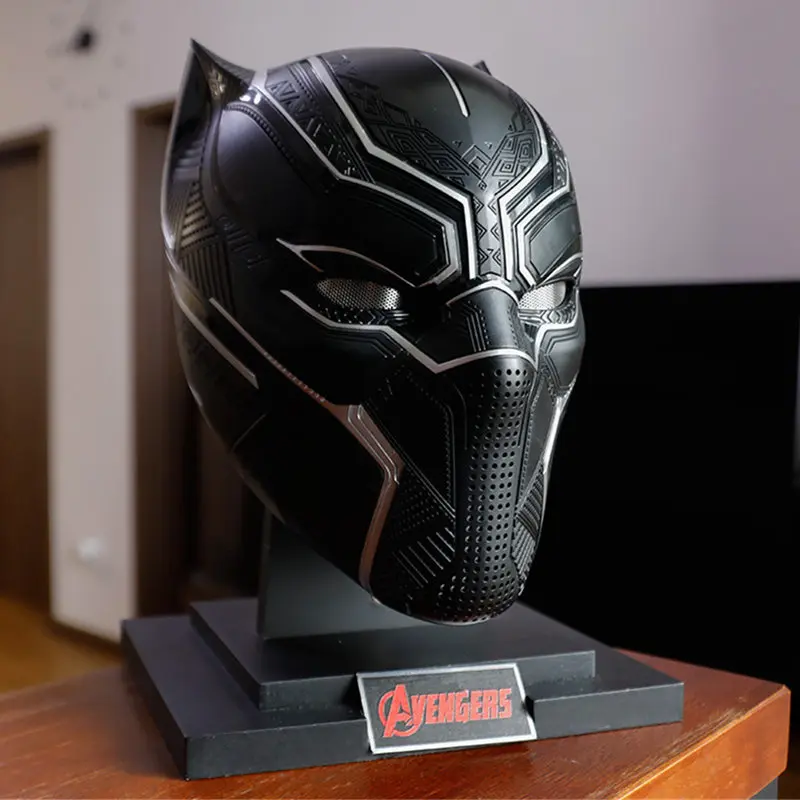 Hasbro мстители супергерой шлем черной Пантеры 1/1 Косплей фигурка пригодный для