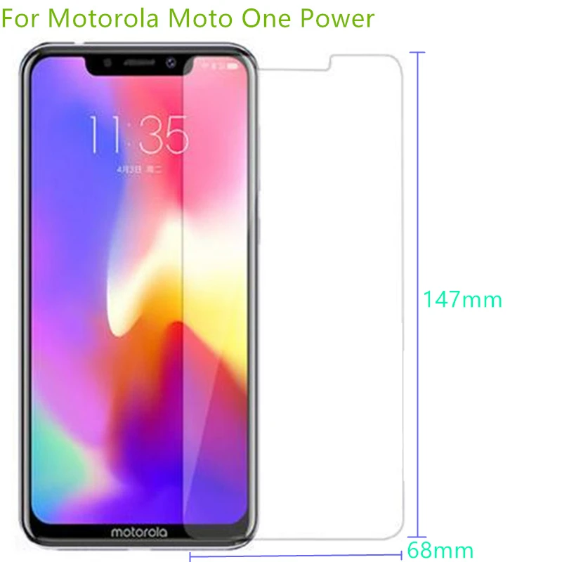 2 шт для закаленного стекла Motorola Moto One power Защита экрана для Motorola One power 9H премиум стекло для Moto One power