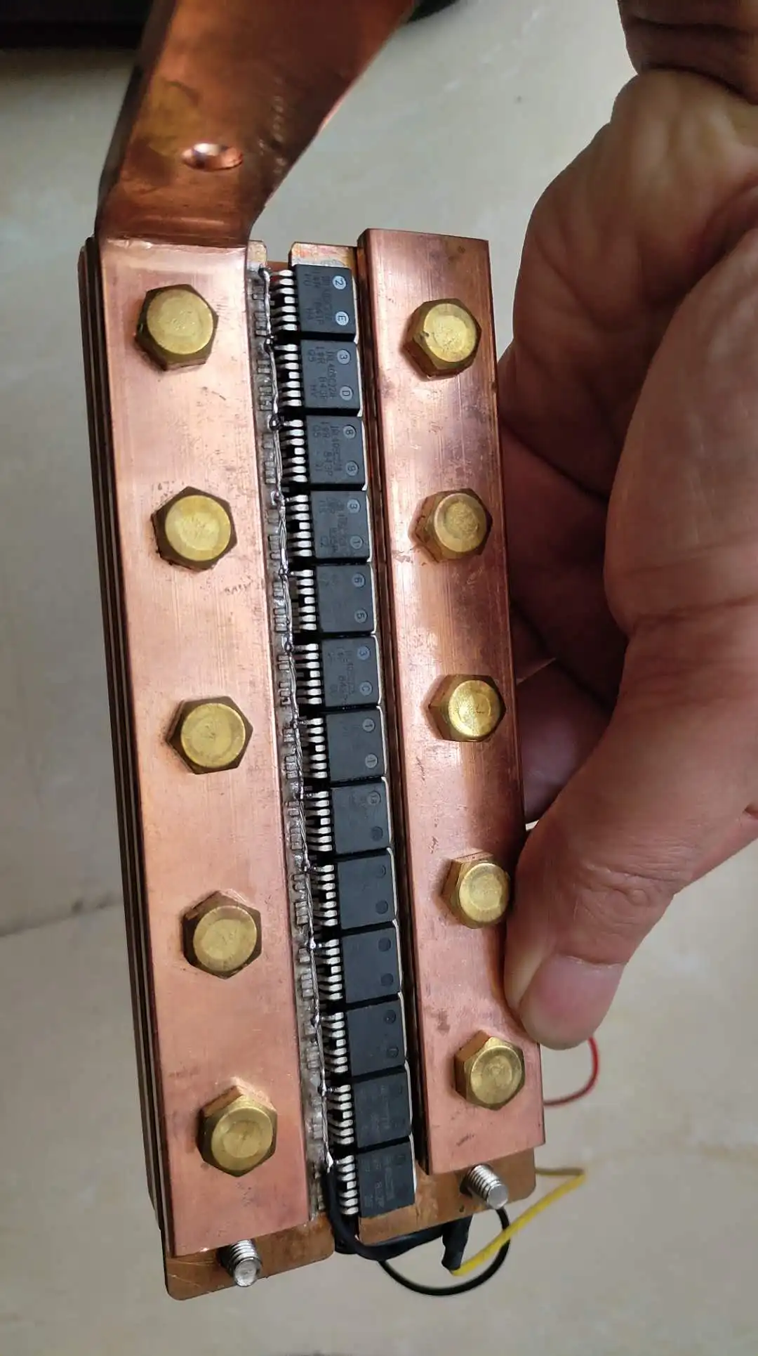 4 Farah Capacitor Spot Welder DIY Spot Welding