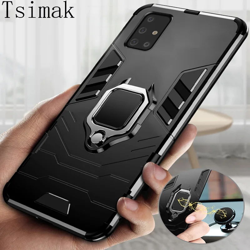 Shockproof Armor Case For Samsung A51 A71 Phone Cover for Galaxy S21 Plus S20 FE A12