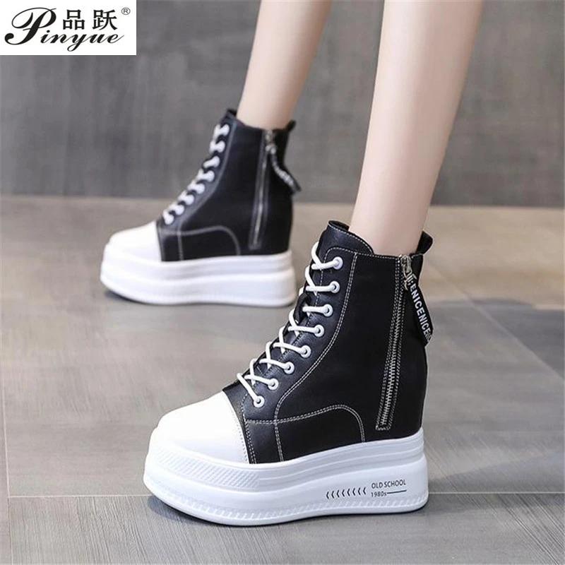 Black boot trainers ladies Clearance