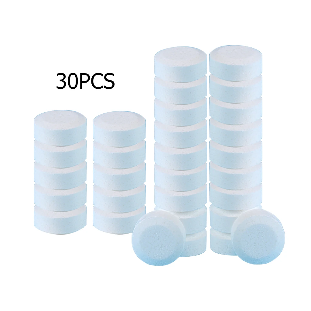 30pcs Вода Многофункциональный Effervescent Спрей очиститель стекла очиститель Концентрированный Очиститель окна пол кухонная утварь Чистка - Тип аромата: 30pcs