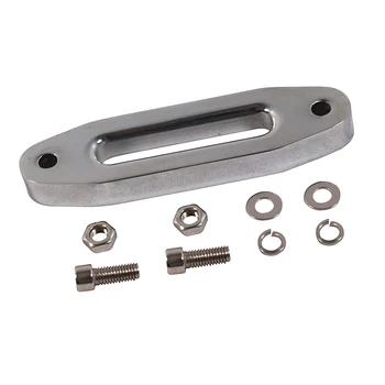 

Aluminum Hawse Fairlead for Synthetic Winch Rope Cable Lead Guide ATV