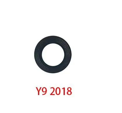 Y9 2018 100 шт./лот, стеклянный объектив для камеры, задняя камера, стеклянный объектив с клеем для huawei Y5 Y6 Y7 Pro Y9 Prime P Smart - Цвет: Y9 2018