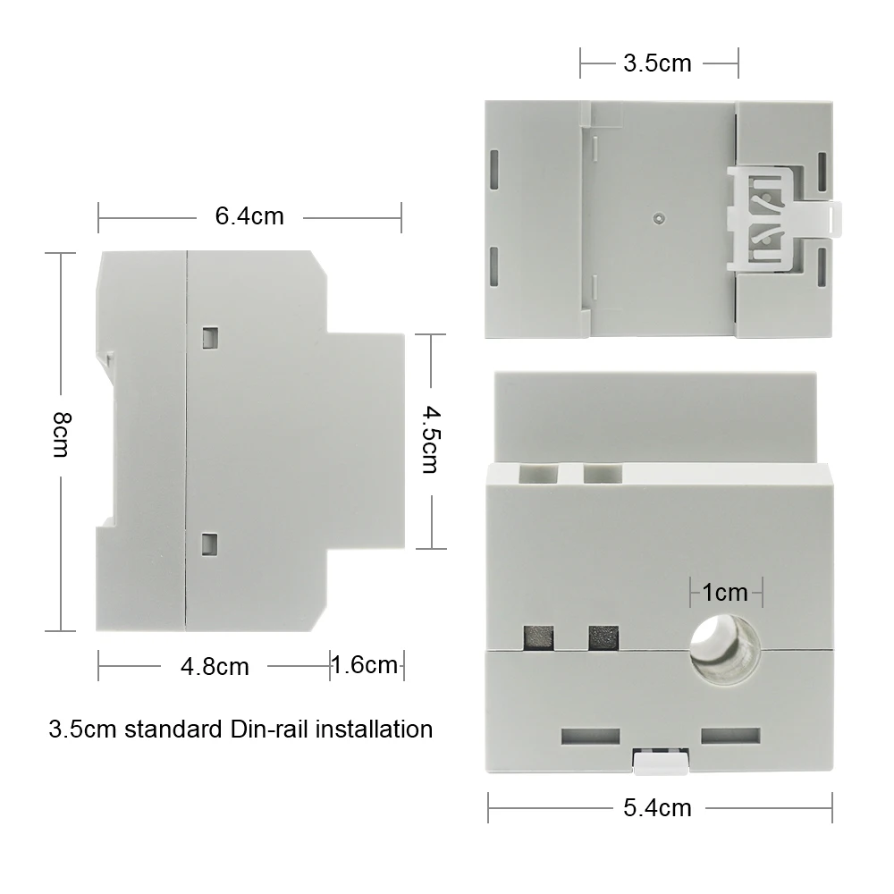 Din  ٱ LED    AC 80-300V 250-450V 0-100.0A  а, Ʈ   