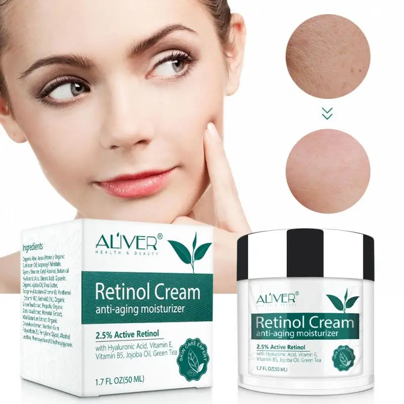 Face Cream Retinol Hyaluronic Acid Vitamin A Anti-Wrinkle Cream Moisturizing Cream Nourishing Firming Lotion Day Cream TSLM2 afbeelding