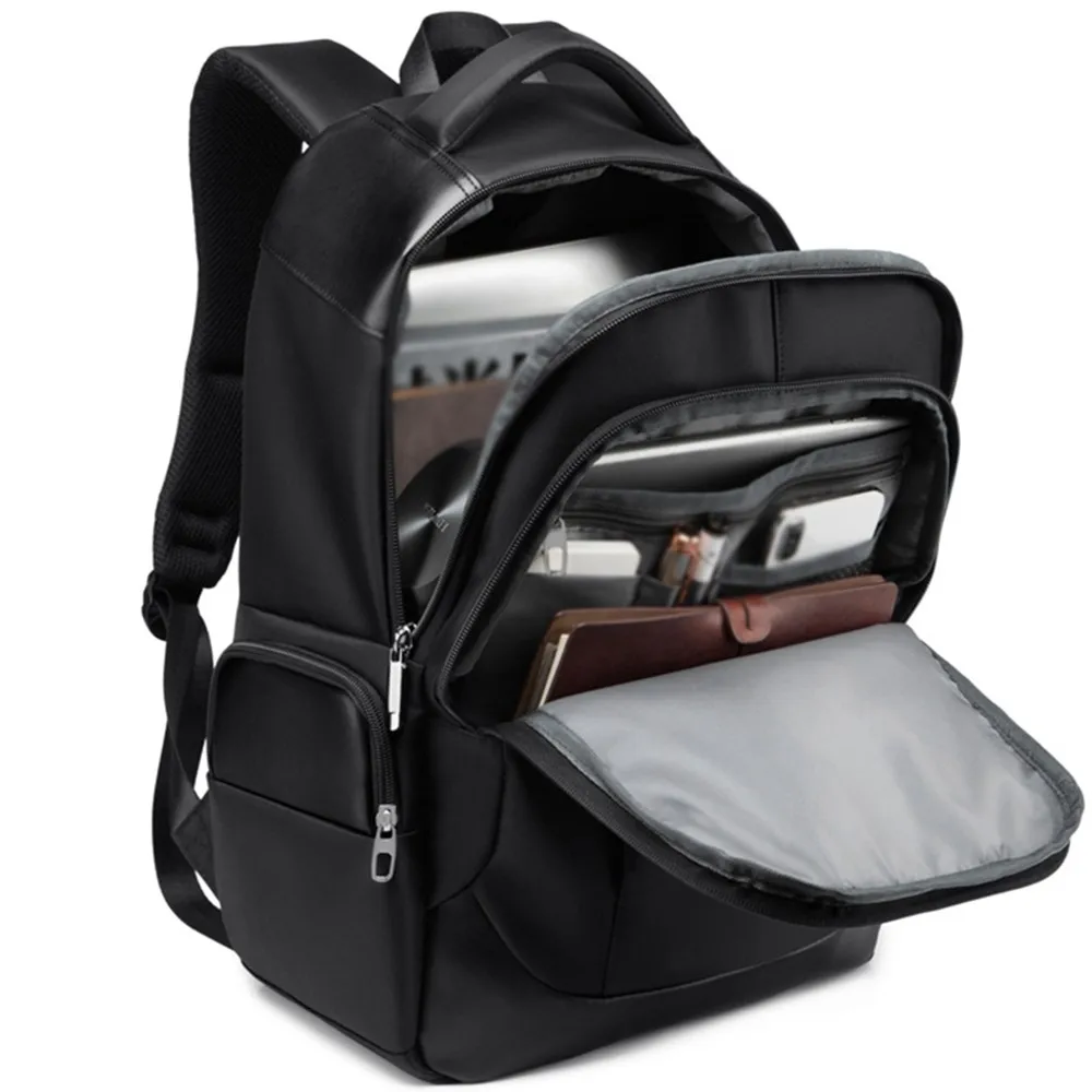 Водоотталкивающая Противоугонная сумка для мужчин, 15,6 дюймов, рюкзак для ноутбука, с USB подзарядкой, для походов, путешествий, для мужчин, Mochila, одноцветная школьная сумка для мальчиков