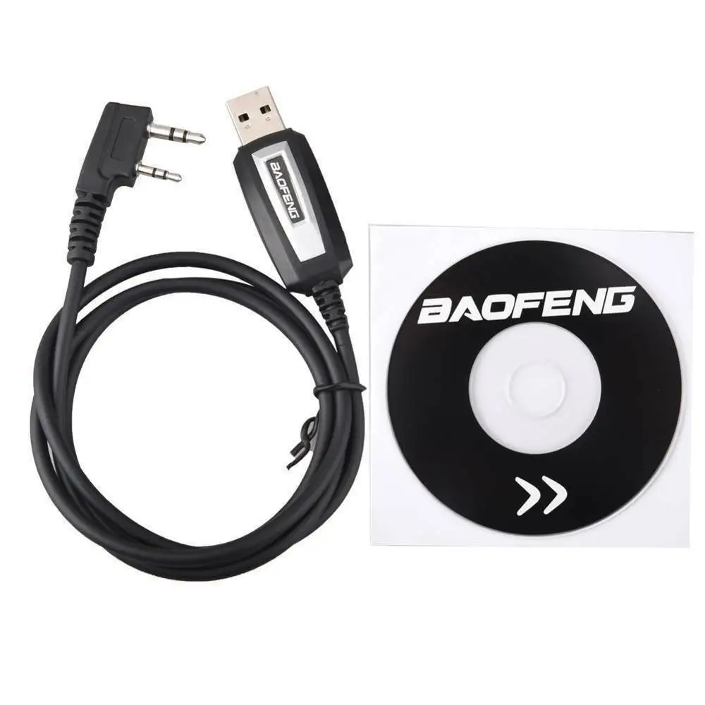 Натуральная Baofeng USB Кабель для программирования с компакт-диск драйверами BaoFeng UV-5R