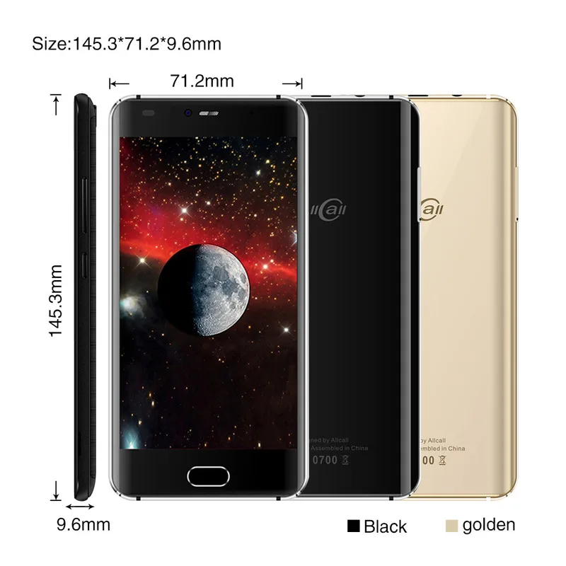 Allcall RIO 3G SmartPhone 5.0 inch 1GB RAM 16GB ROM MTK6580 Quad Core Android 7.0 8.0MP 2700MAH OTG WIFI GPS 3G Mobile Phone