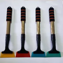 Автомобильная лопата для уборки снега совок для льда с длинной ручкой из алюминиевого сплава мягкий силконус тендон лопатка из нержавеющей стали лопата для снега