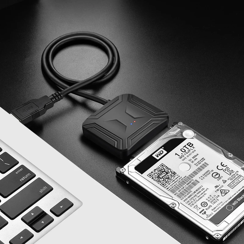 USB 3 0 Sata адаптер конвертер кабель USB3.0 для Samsung Seagate WD 2 5 Жесткий диск SSD | Компьютеры