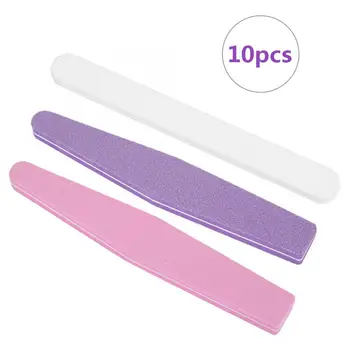 

Nail Files 10pcs Nail File Double Sided Nail Buffer Sanding Buffing Polishing Strip Manicure Tool Nails Accessoires s