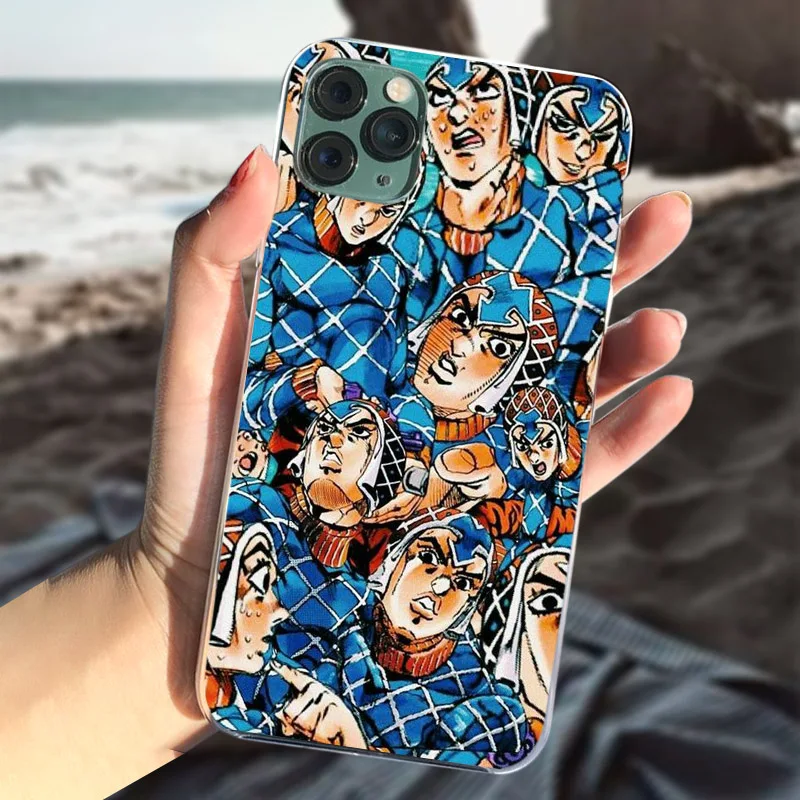 TPU JOJO 39 s причудливые Приключения японский чехол для телефона аниме для iPhone 11 Pro 7 8 6 plus 6s X XS max XR 5 5S SE Suave TPU Fundas Coque - Цвет: TPU