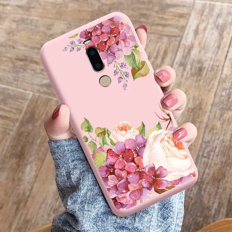 Love Shape TPU Soft Shell For Meizu V8 Prime Case Matte Silicone Fundas For Meizu M8 Case Cute Cartoon Phone Cover For M8 Lite 