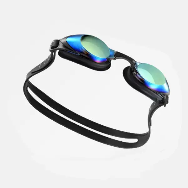 Xiaomi Mijia Yunmai плавательные очки набор HD анти-туман нос пень беруши силиконовые плавательные очки Youpin - Цвет: Золотой