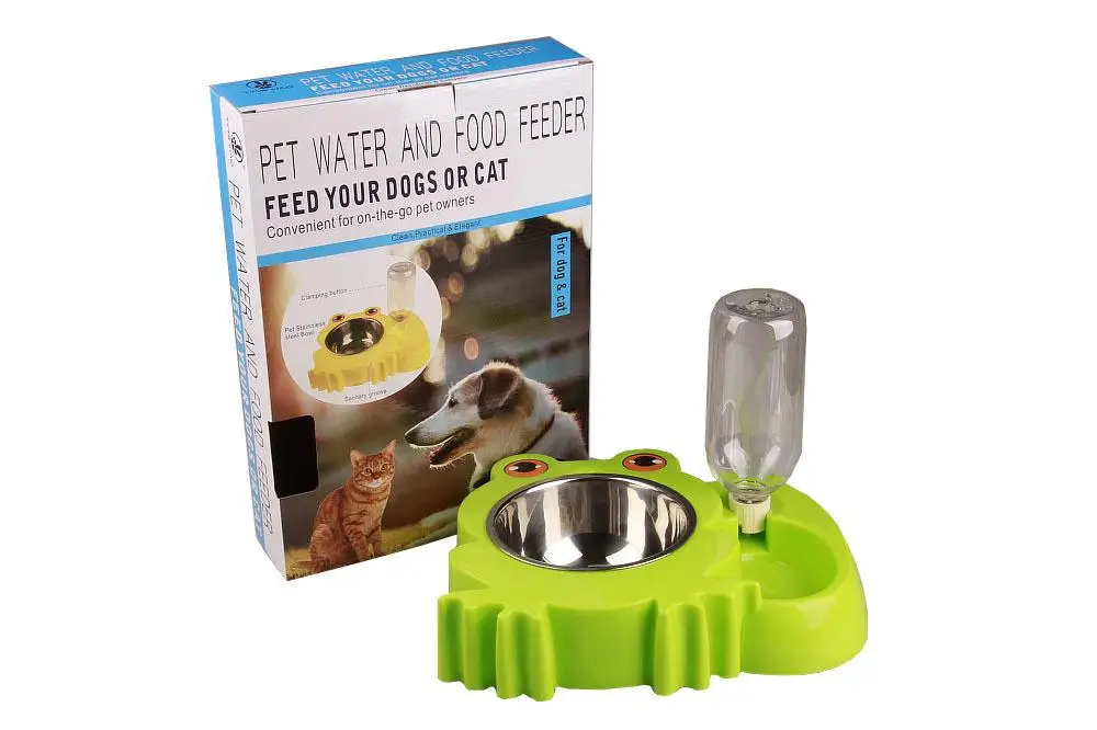 Squirrel frog cartoon dog drinking bowl (21)