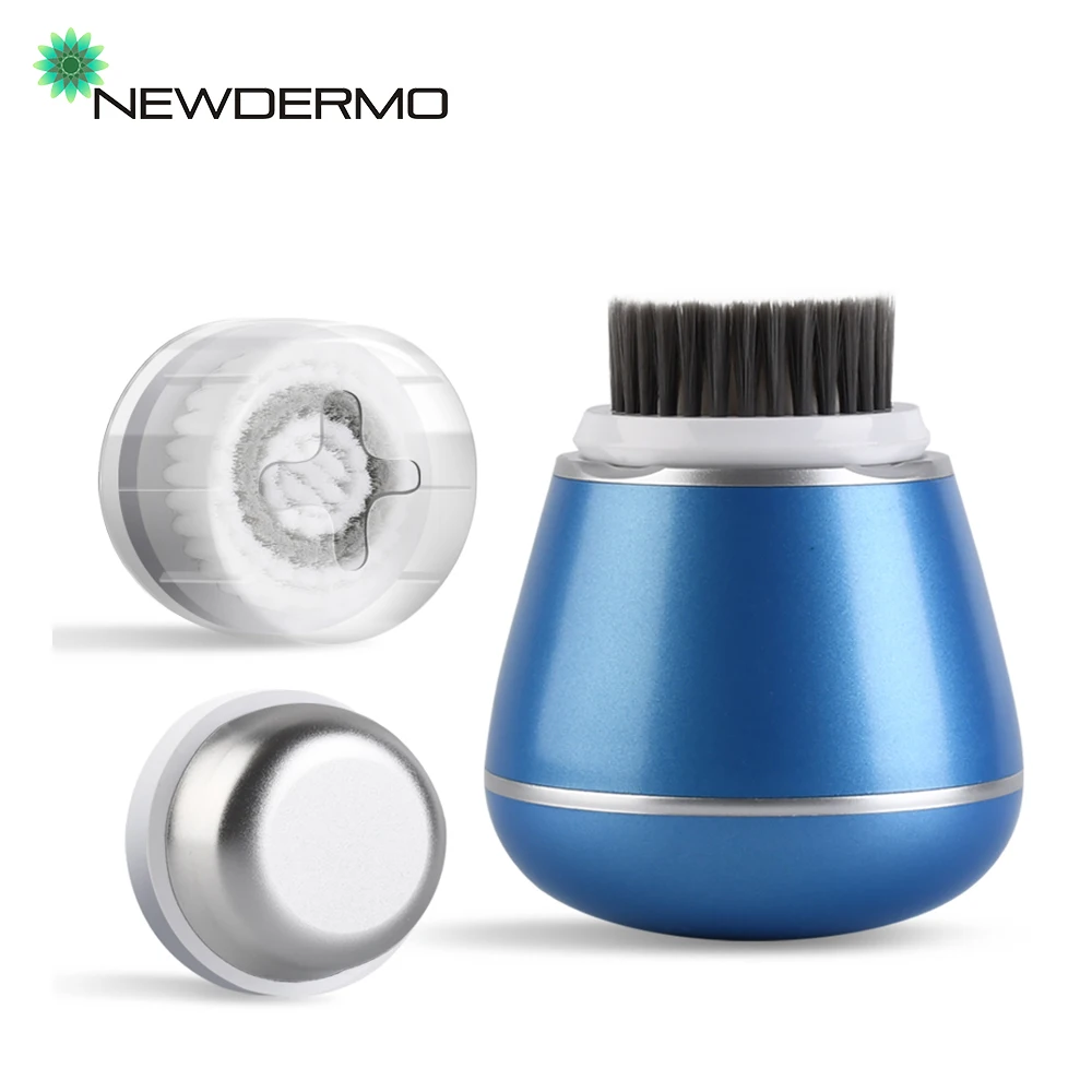 Ультразвуковая Вибрирующая электрическая щетка для чистки лица NEWDERMO IPX7