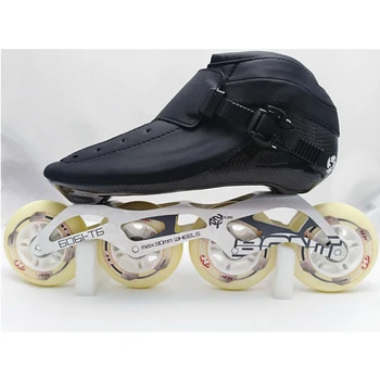 Günstig BONT Neue Inline 2PT Inline Skate Boot Carbon Skate Paket Geschwindigkeit Skate