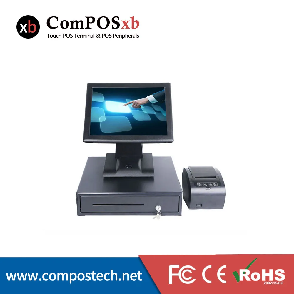 Надежный качественный однопозиционный черный цветной TFT LCD резистивный