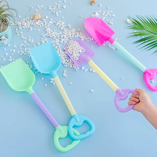 2022 Új 1Pcs Beach Toy Lapátok Gyerekek Homok Lapáttal Szerszámok Nyári Tengerparti Ásó Talajvízi Játékok Gyermekek Számára