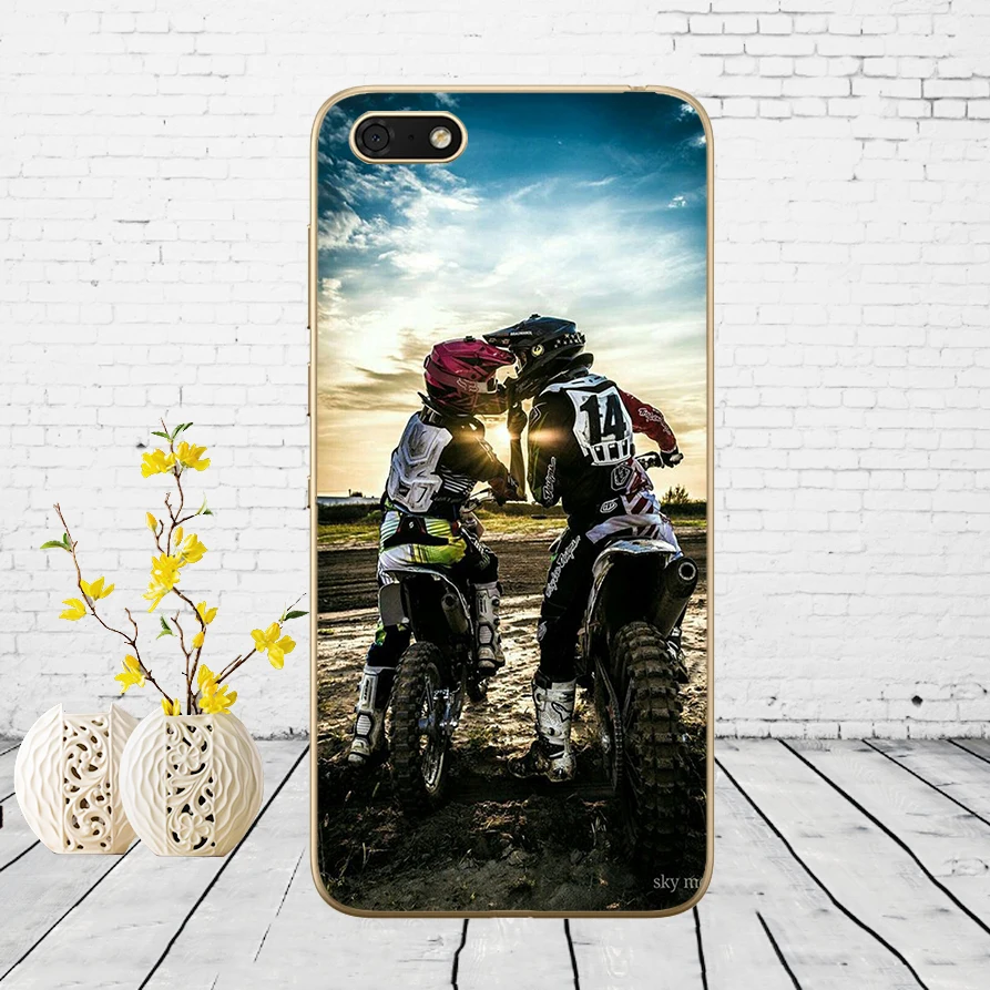 10 49DD moto cross dirtbikes Мягкий силиконовый чехол для Huawei Honor 9 10 Lite 7A 5,45 7a pro 7c 5,7 дюймов 7x 8x чехол - Цвет: 10