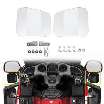 

Motorcycle Front Handguards Windshield Protector for Honda GoldWing 1GL1800 2001-2016 F6B 2013-2016 Rear View Mirror Handguards