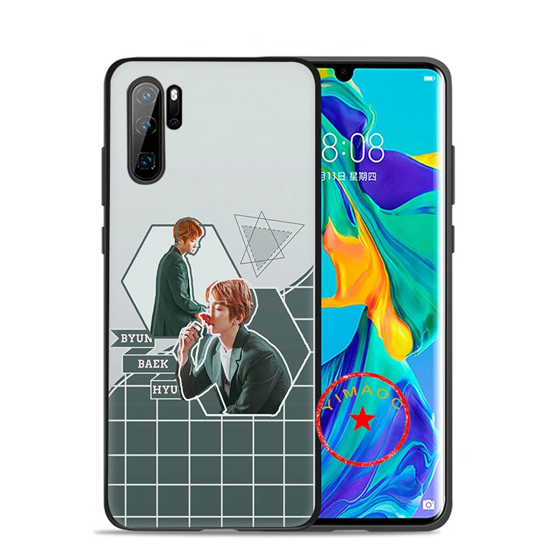 Baekhyun Exo, мягкий силиконовый чехол для huawei P30 P20 P10 Lite Pro P Smart Plus P30 Pro P Smart Z - Цвет: 1